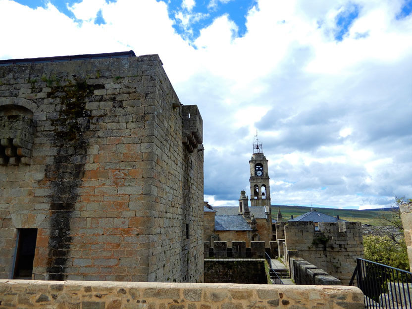 die Burg von La Puebla de Sanabria