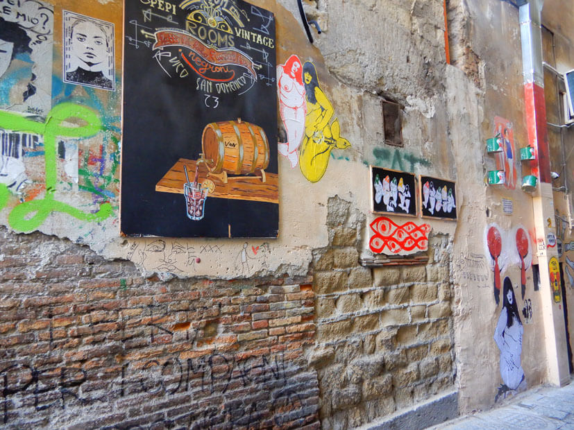 Streetart in Neapel