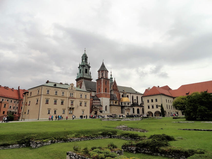 Burganlage Wawel - Krakau im Regen 3 Tage