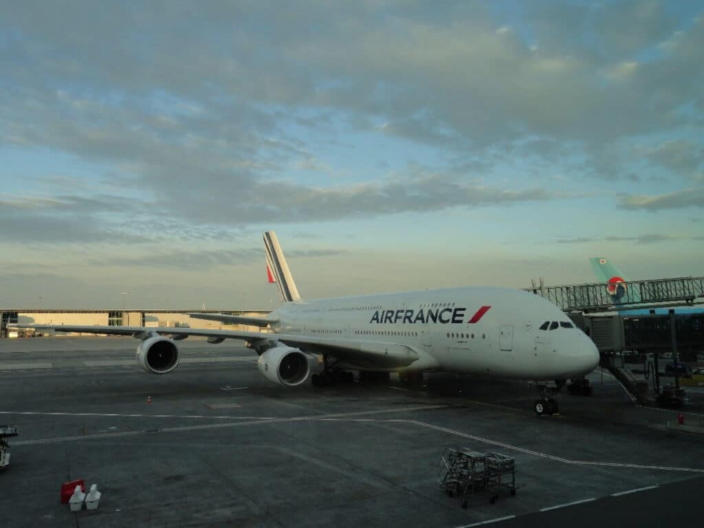 Flugzeug - Reisepause