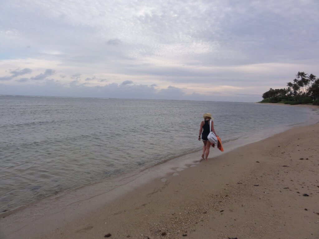 Reisepause am Strand