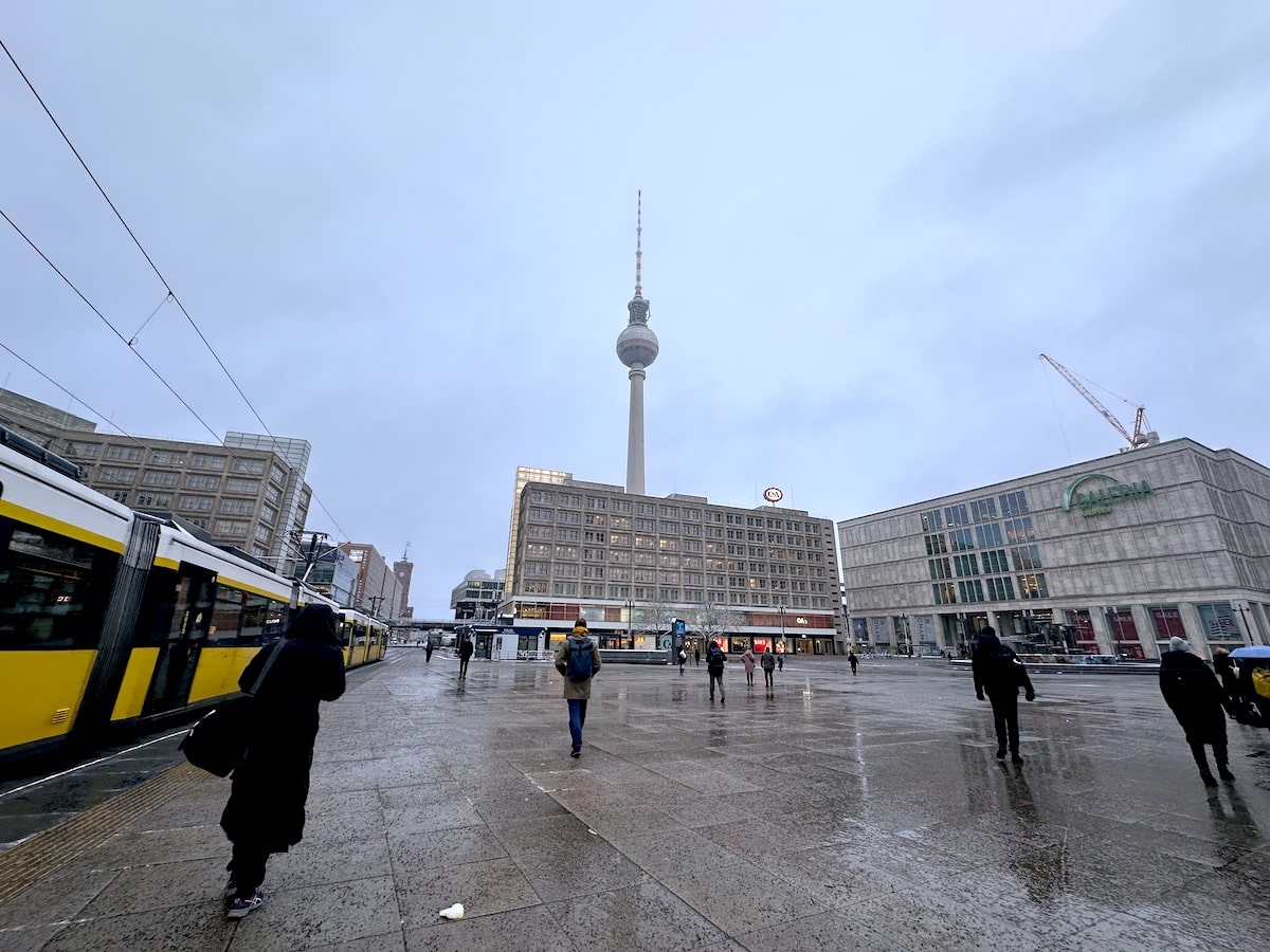 Berlin bei schlechtem Wetter