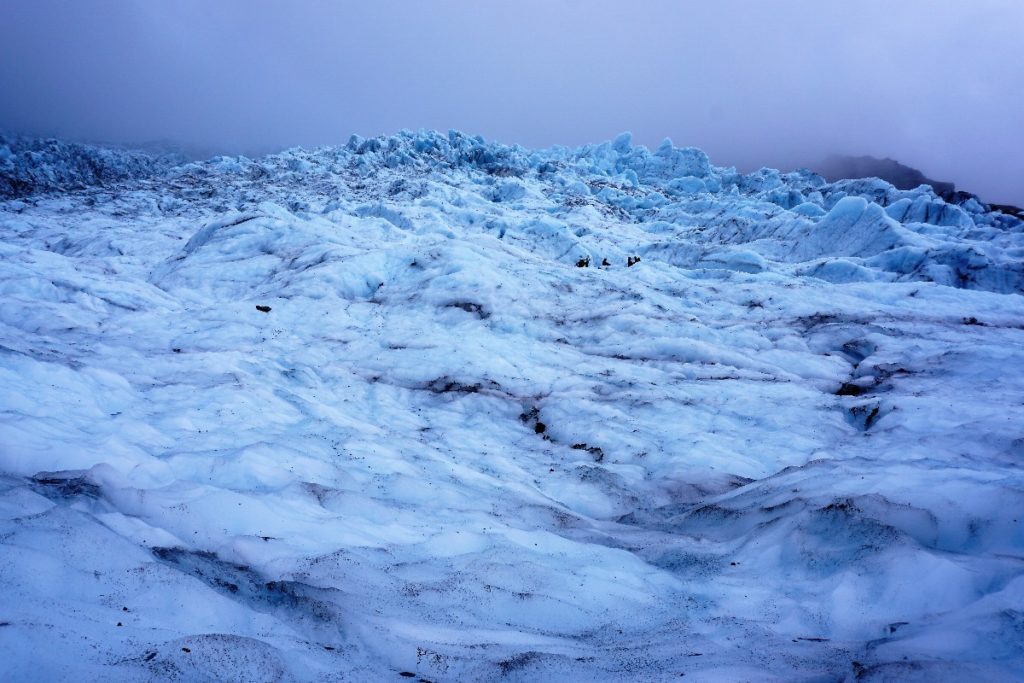 Gletscherwanderung in Island