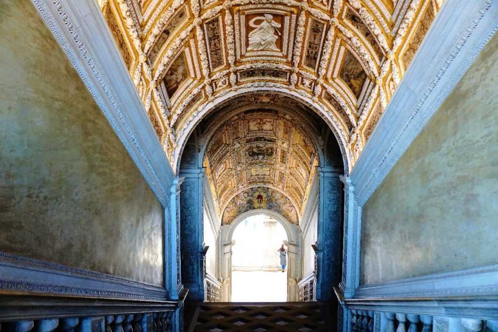 Goldene Treppe im Dogenpalast Venedig