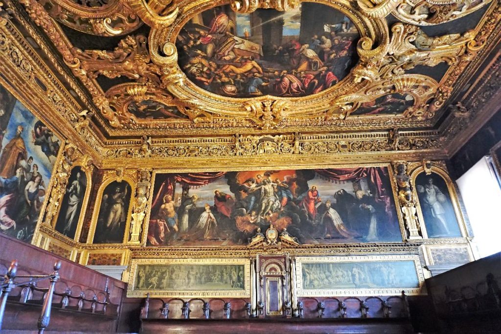 Senatssaal im Dogenpalast Venedig