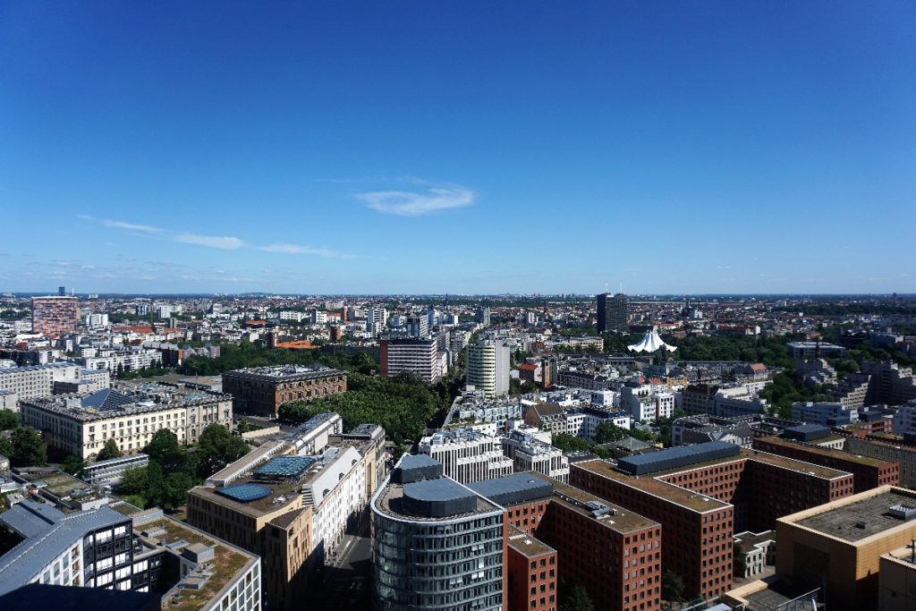 Aussicht Panoramapunkt Berlin