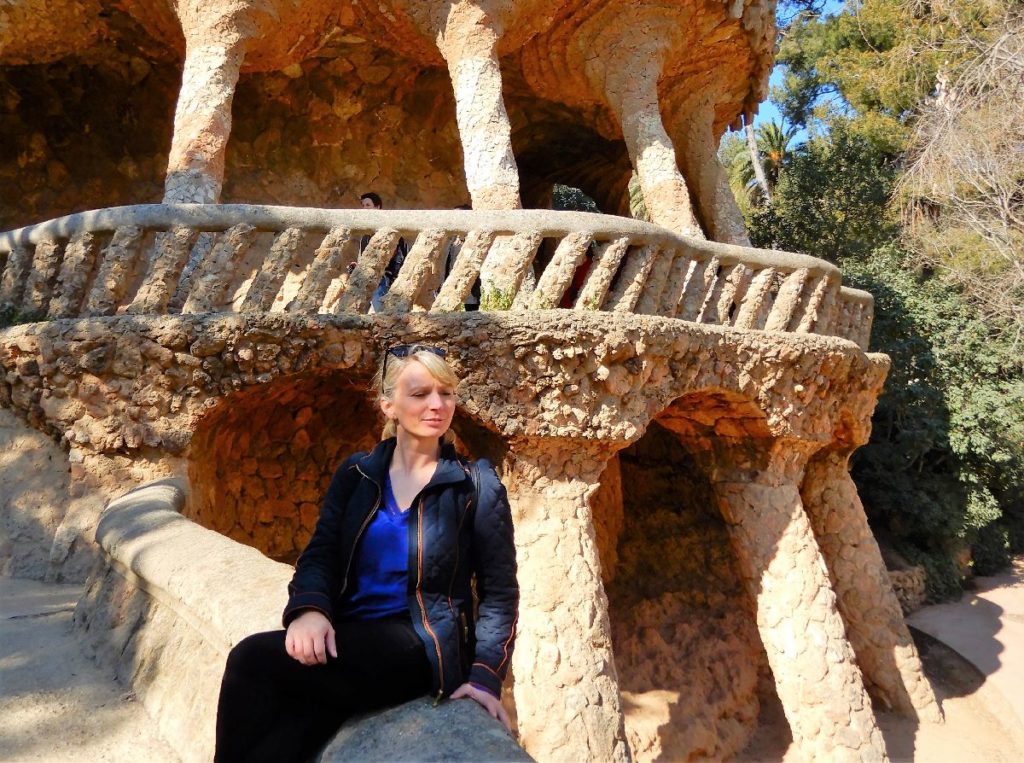 Gaudi Architektur im Park Güell