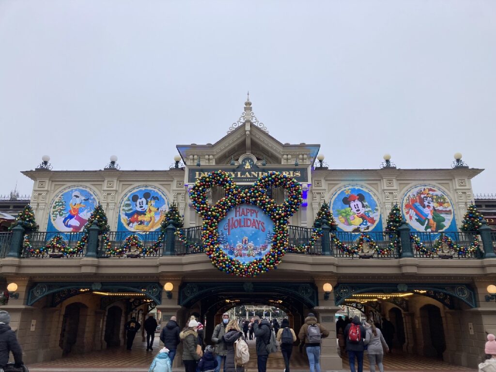 Disneyland Paris zur Weihnachtszeit