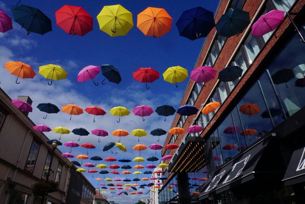 Regenschirme Trondheim