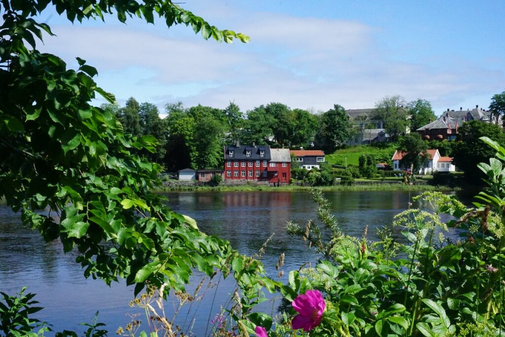 Trondheim im Juli