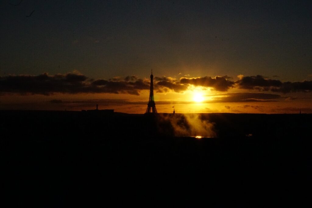 Eiffelturm Paris Sonnenuntergang