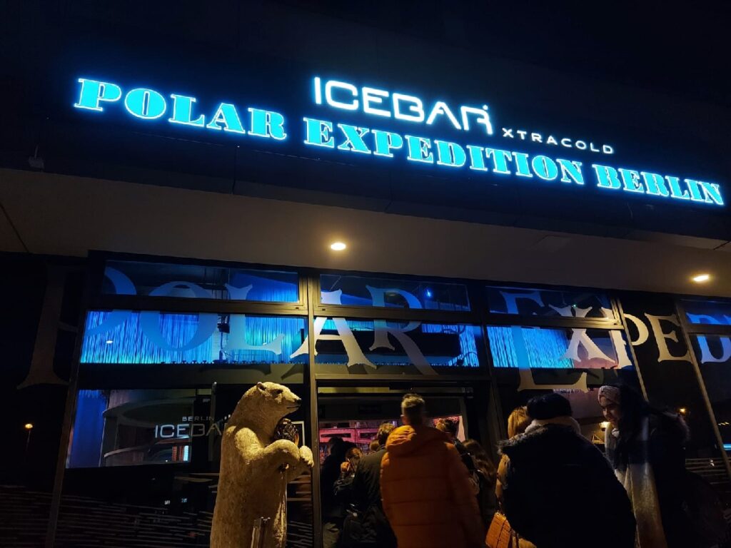 Icebar Berlin Eingang