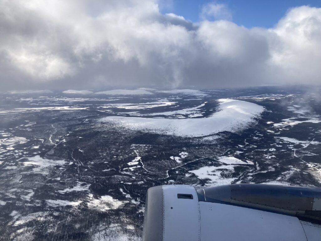 Blick auf Lappland