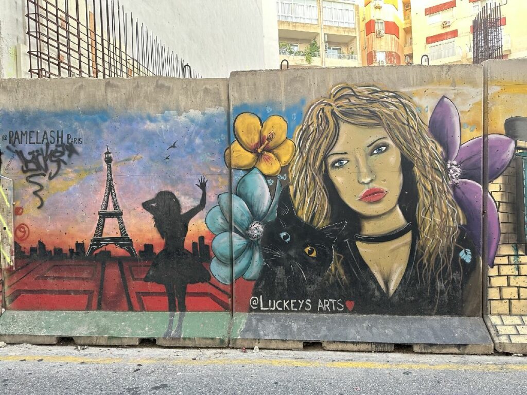 Streetart in Sliema