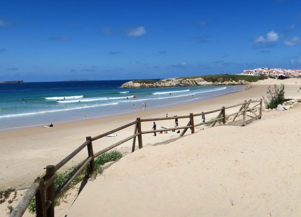 surfen lernen Portugal in Peniche