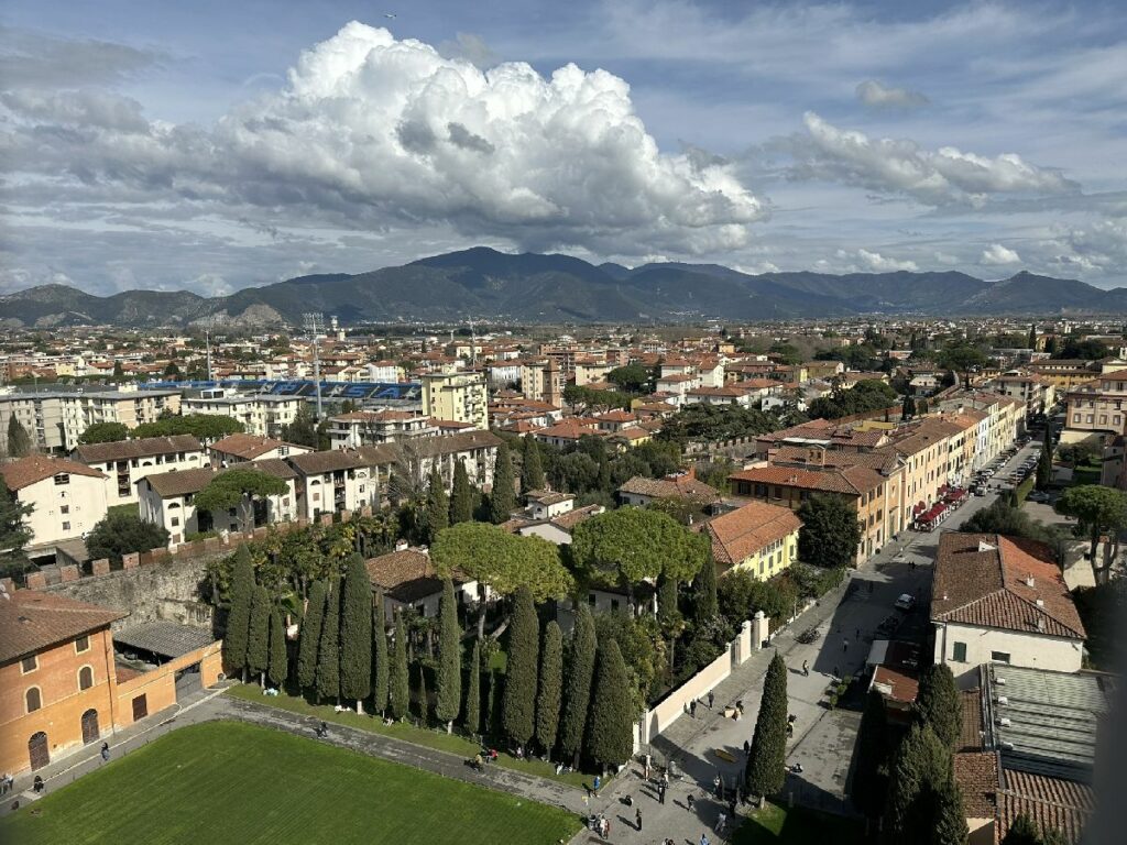 Blick über Pisa