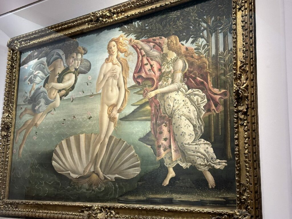 Nascita di Venere - die Geburt der Venus, Sandro Botticelli
