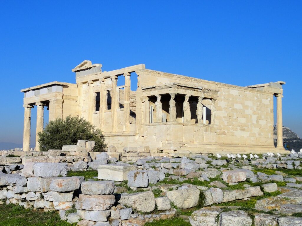 Erechtheion und Karyatiden