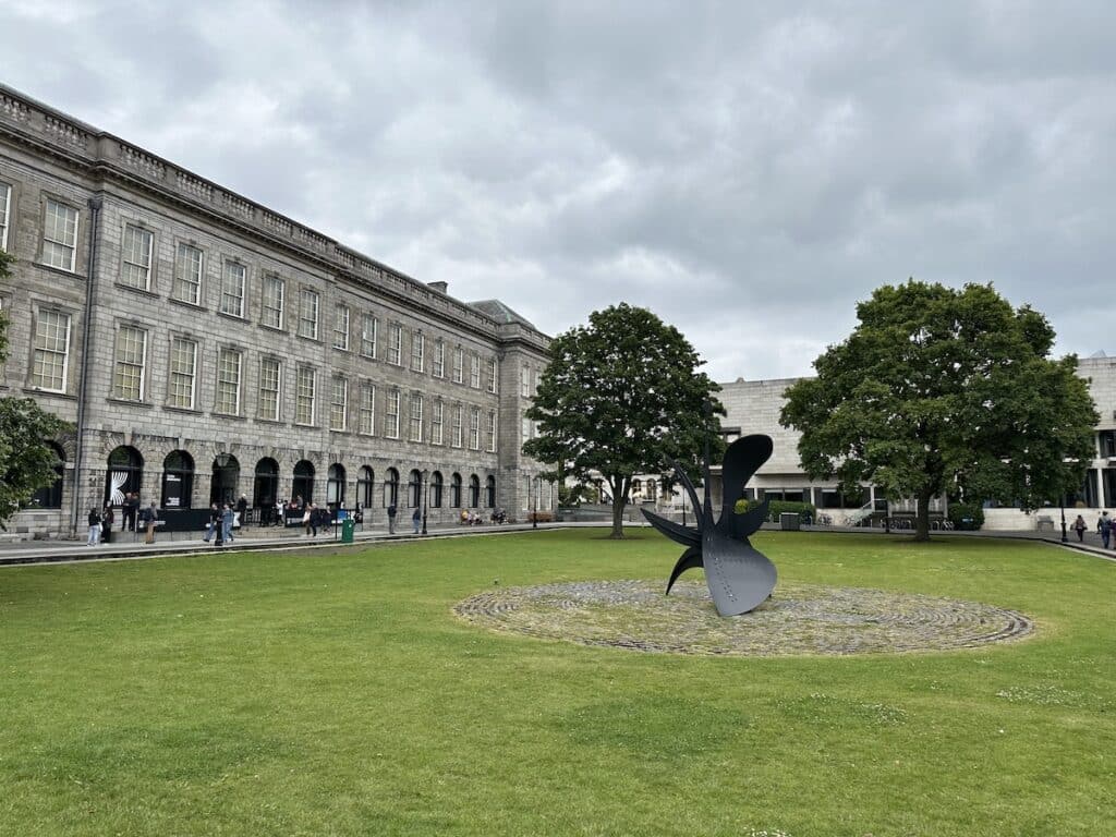 Eingang zum Book of Kells - Trinity College