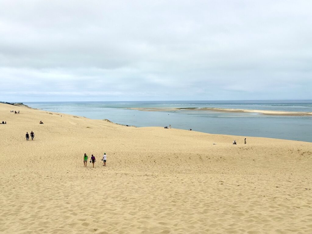 Blick auf die Bucht Arcachon