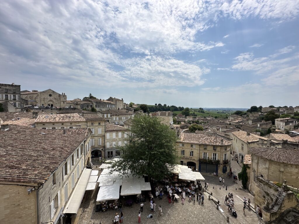 Ausblick Saint-Emilion