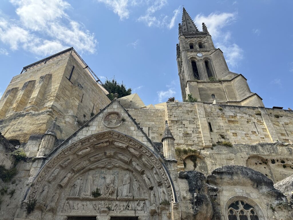 Monolithische Kirche Saint-Emilion