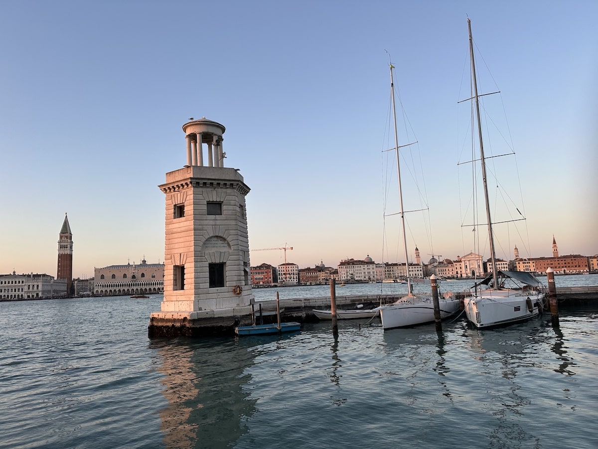 Blick zum Markusplatz San Giorgio