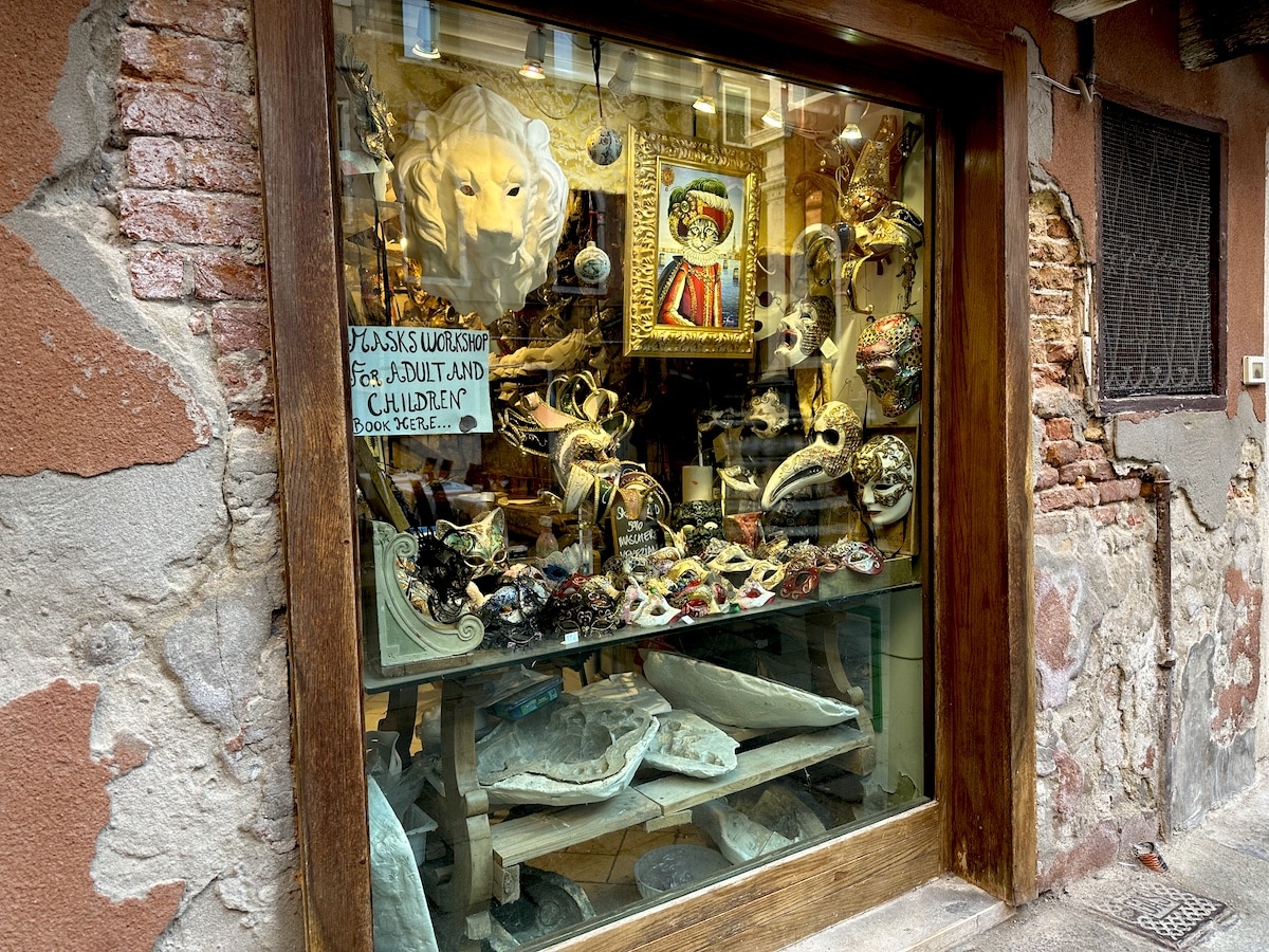 Venedig Maskenworkshop