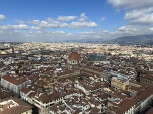 Aussicht über Florenz