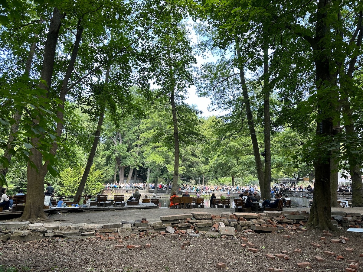 Tiergarten am Sonntag in Berlin