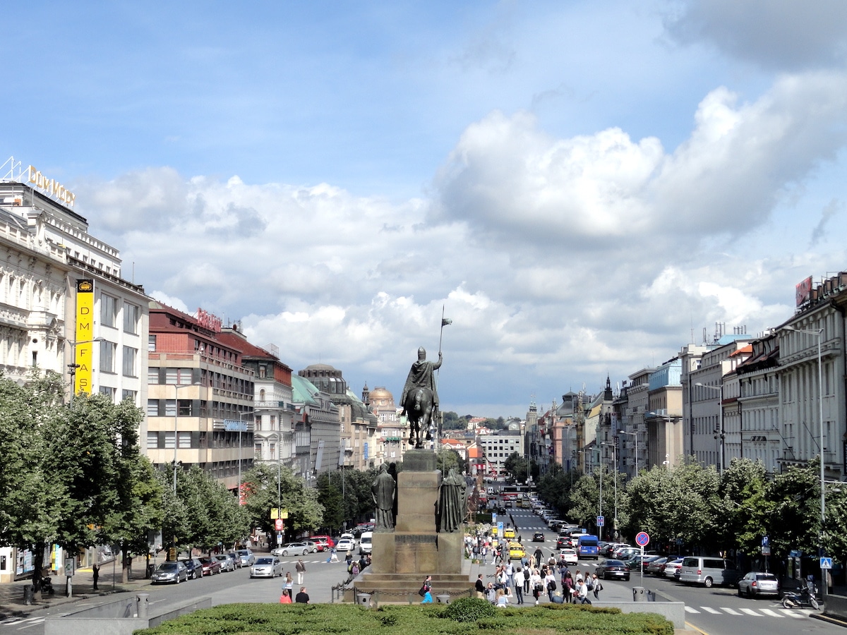 Prag Wenzelplatz