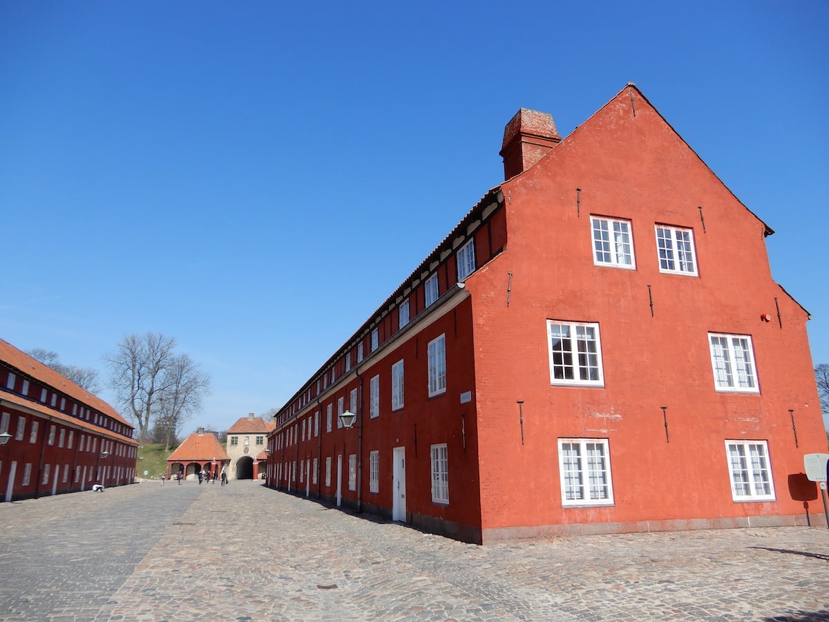 rote Kastell Gebäude in Kopenhagen