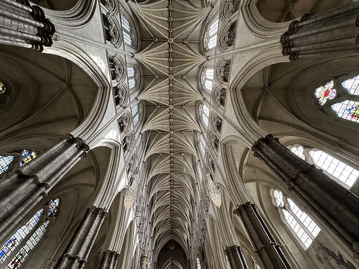 Mittelschiff Ansicht Westminster Abbey