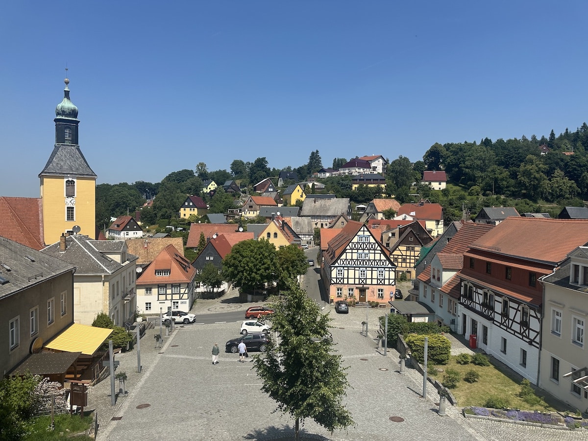 Hohnstein in der Sächsischen Schweiz - Malerweg Etappe 2
