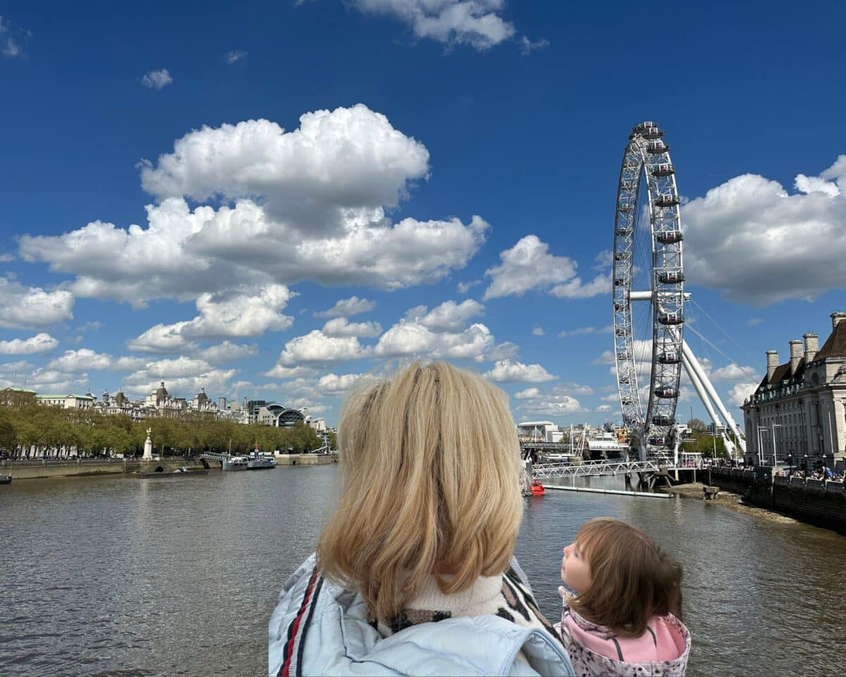 London mit Kind