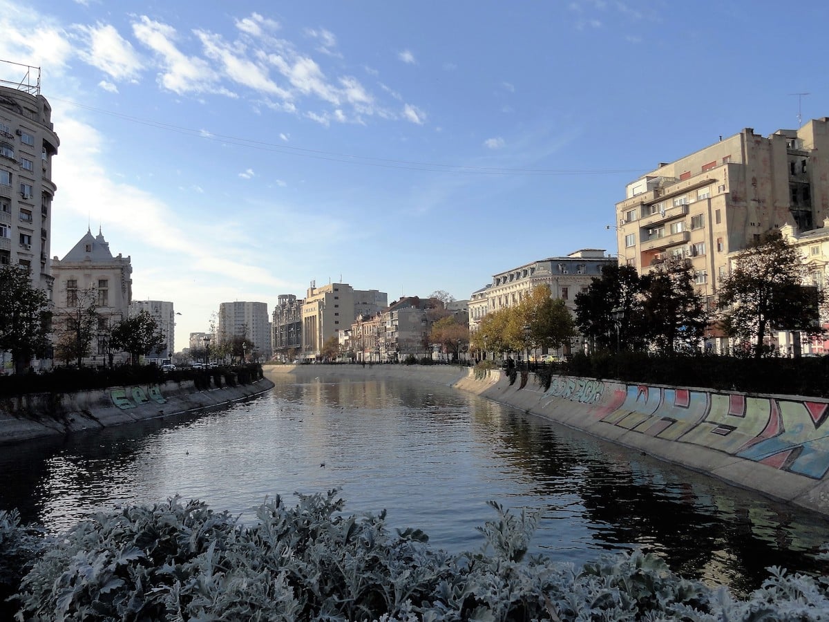 Dâmbovița in Bukarest
