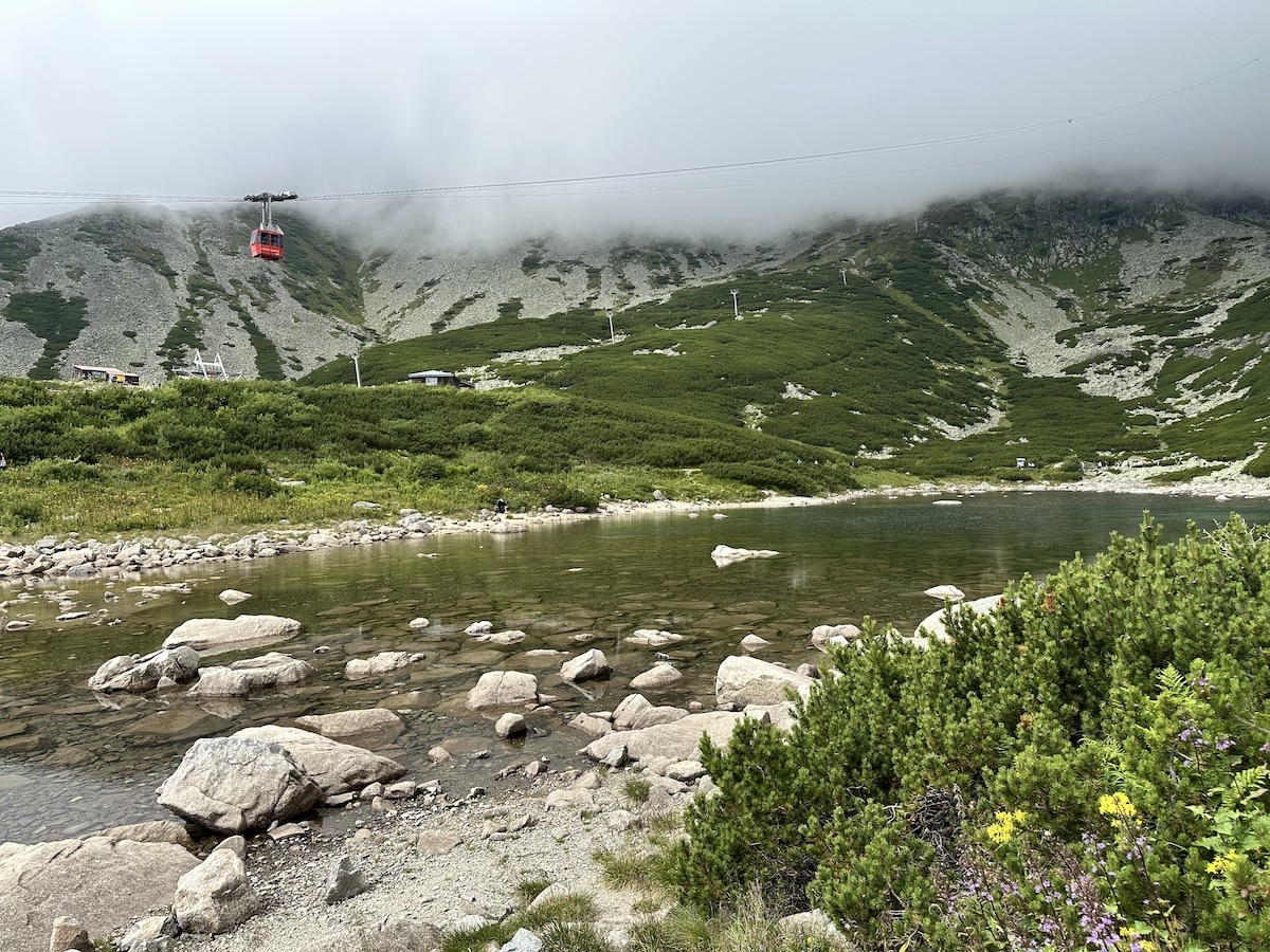 Hohe Tatra Lomnický štít Gondel