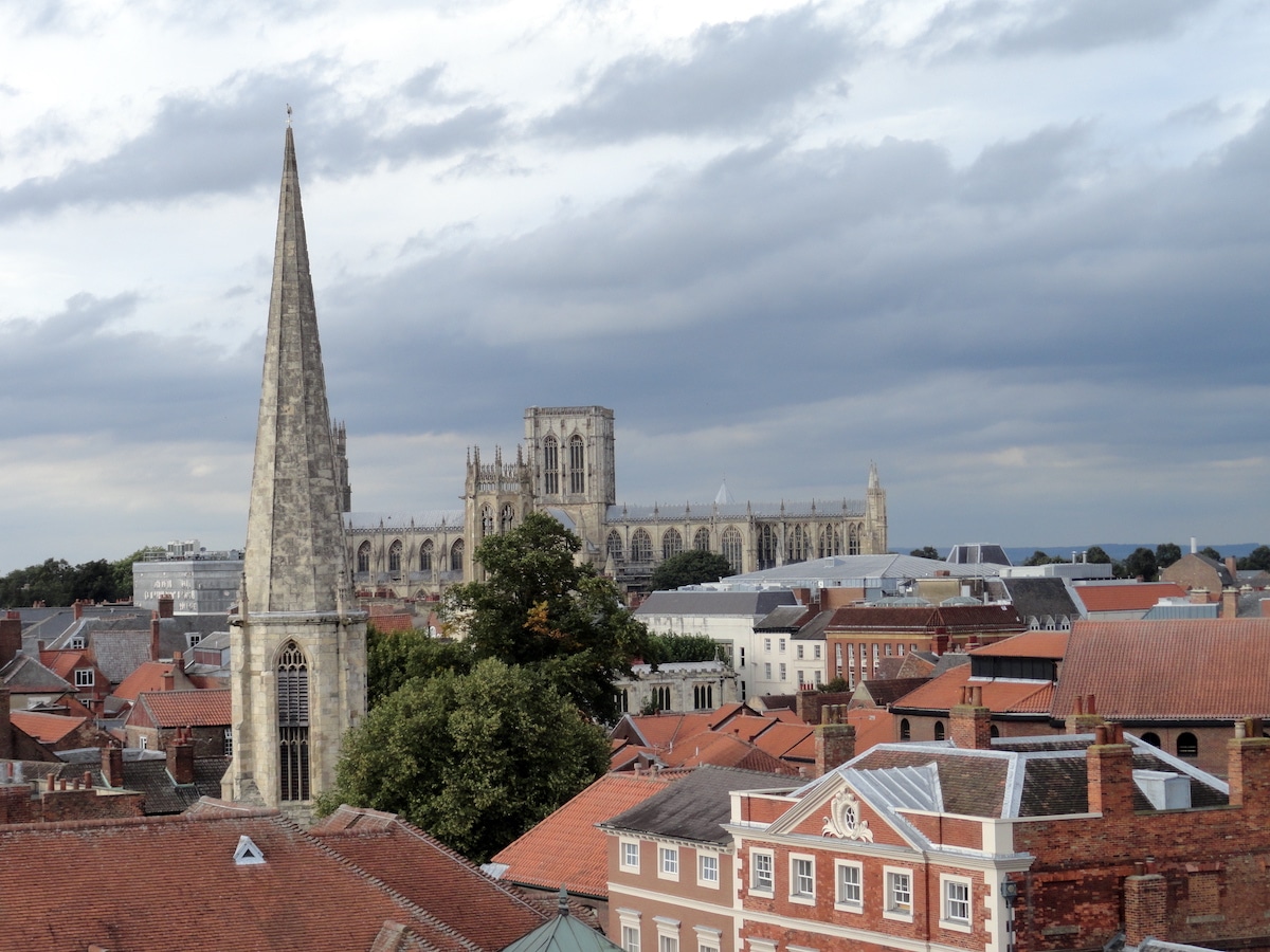 Blick über York