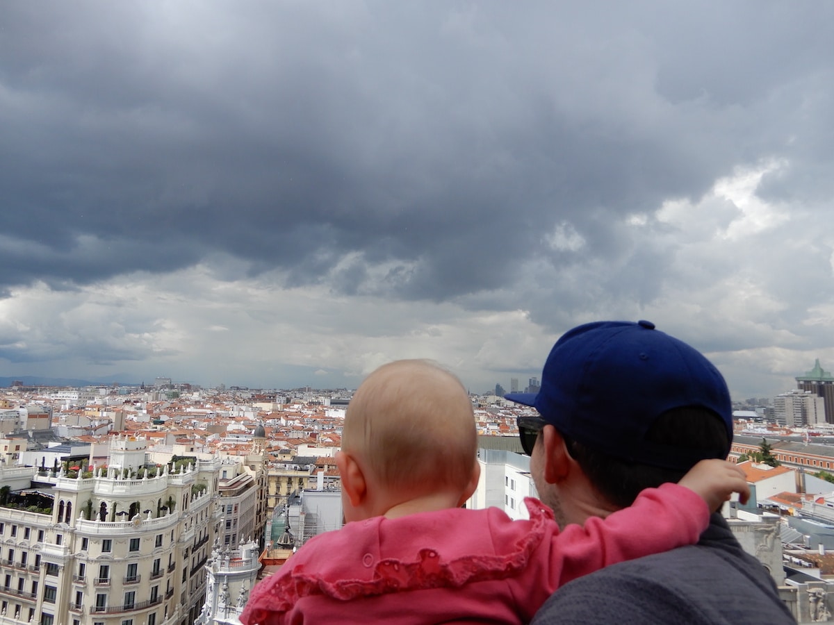 Madrid mit Kind