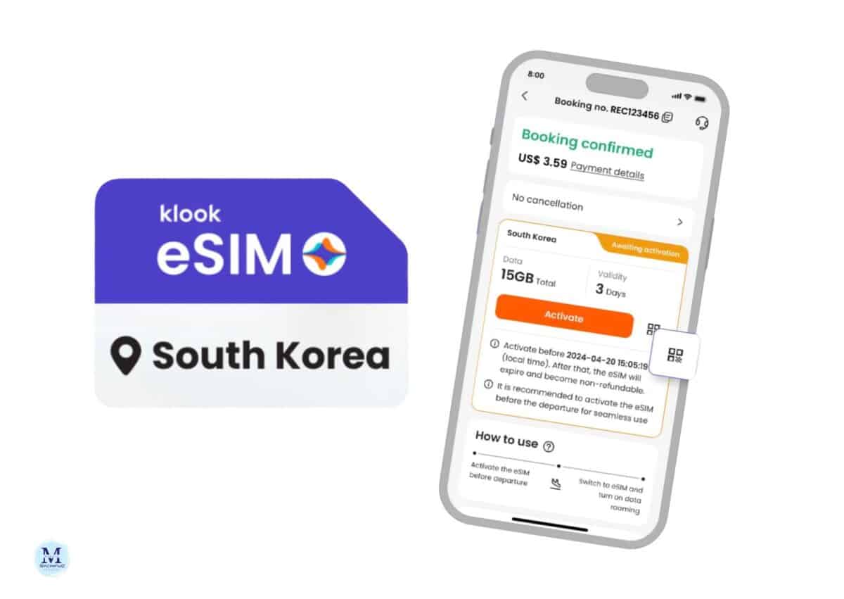 esim Klook Korea