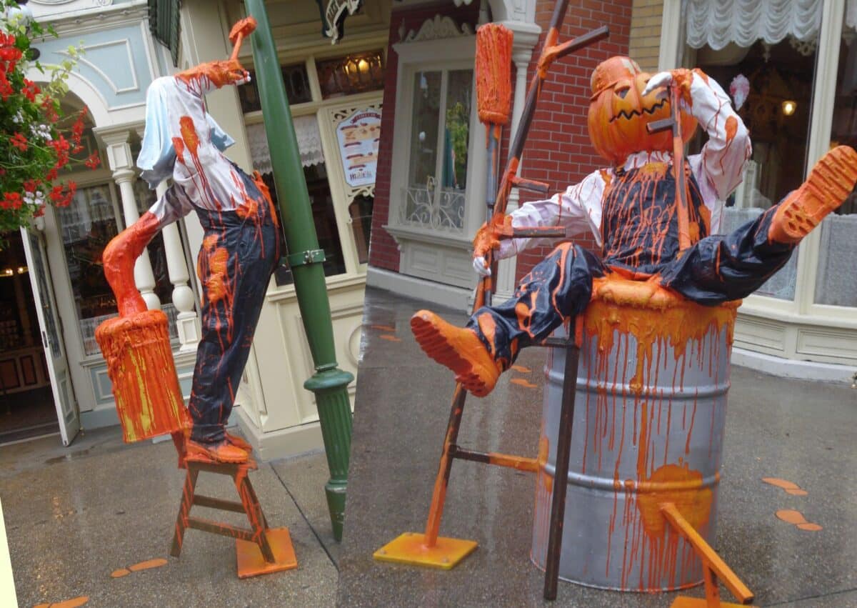 Halloween Dekorationen Disneyland
