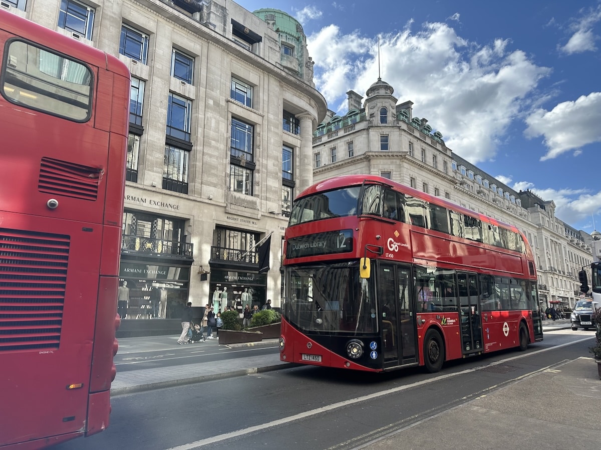 2 Tage London - Busse in der Stadt